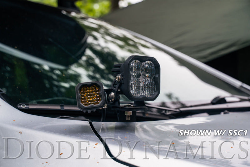 Diode Dynamics Pro Stage Series 2in LED Ditch Light Kit - Yellow Combo for 15-21 Subaru WRX/STI - view 5