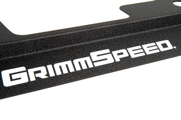 GrimmSpeed Radiator Shroud with Tool Tray - Black for 02-07 Subaru WRX/STI/Impreza - view 2