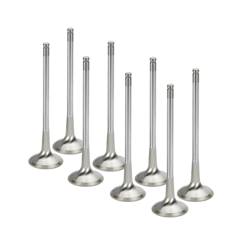 Supertech 33x5.96x104.20mm +1mm Head Dia Inconel Exhaust Valve - Set of 8 for Subaru WRX