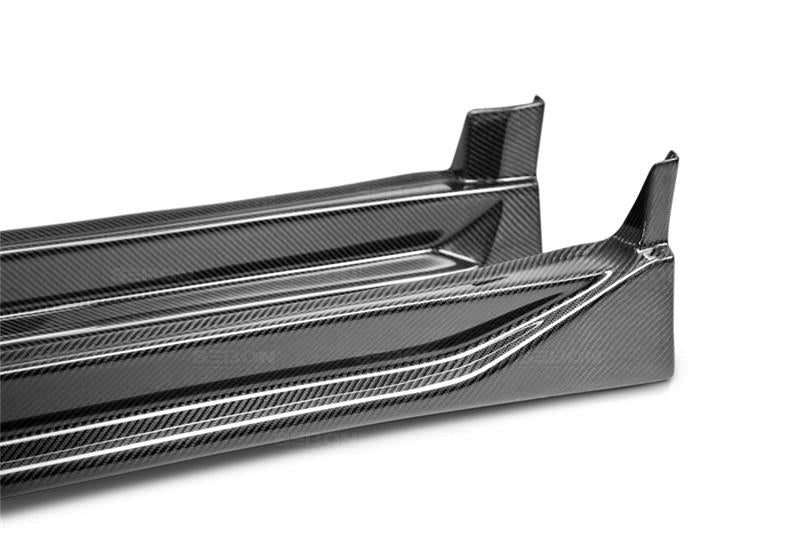 Seibon CW Carbon Fiber Side Skirts for 04-05 Subaru WRX - view 9