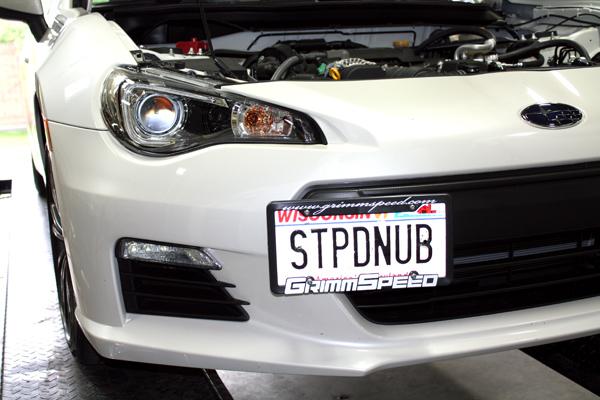 GrimmSpeed 10+ Outback 13+ BRZ 13+ Scion FR-S License Plate Relocation Kit - view 8