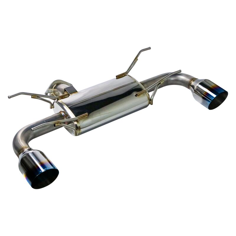 Remark 22+ BRZ Toyota GR86 Axle-Back Exhaust - Burnt Single Wall Tips