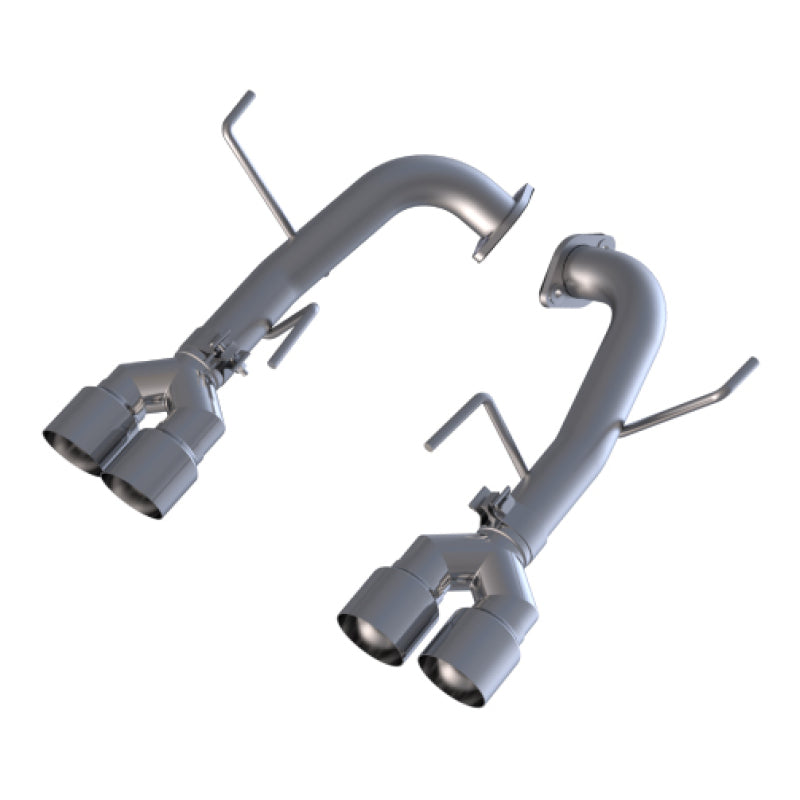 MBRP 2.5in Dual Split Rear Exit with 3.5in Tips - T304 for 15-19 Subaru WRX/STI