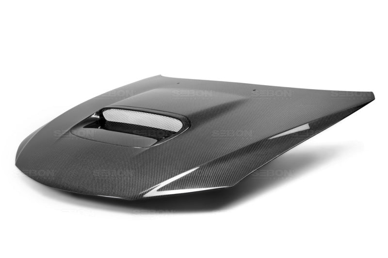 Seibon OEM Carbon Fiber Hood for 08-09 Subaru WRX/STI - view 2