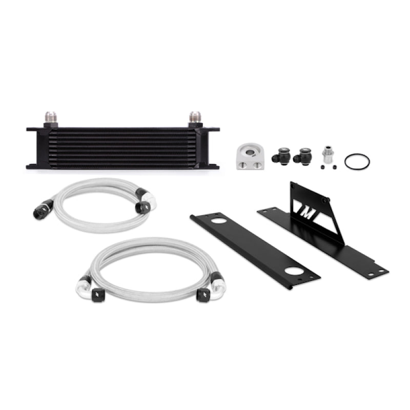 Mishimoto Oil Cooler Kit - Black for 01-05 Subaru WRX/STI - view 3