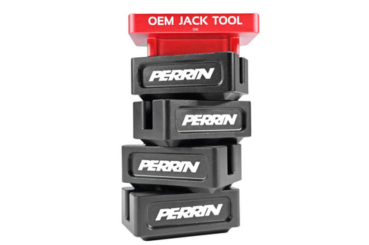 Perrin Performance PERRIN OBXT BRZ GR86 Crosstrek Jack Pad Set - Black for 93-26 Subaru WRX/STI/LGT/Impreza