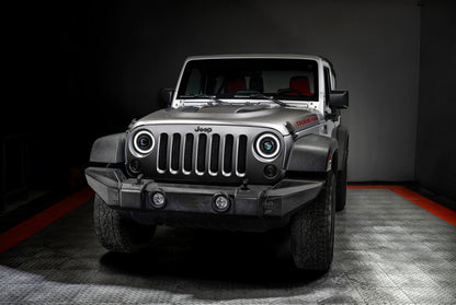 ORACLE Lighting 07-18 Jeep Wrangler JK Oculus 7in. Switchback Bi-LED Projector Headlights