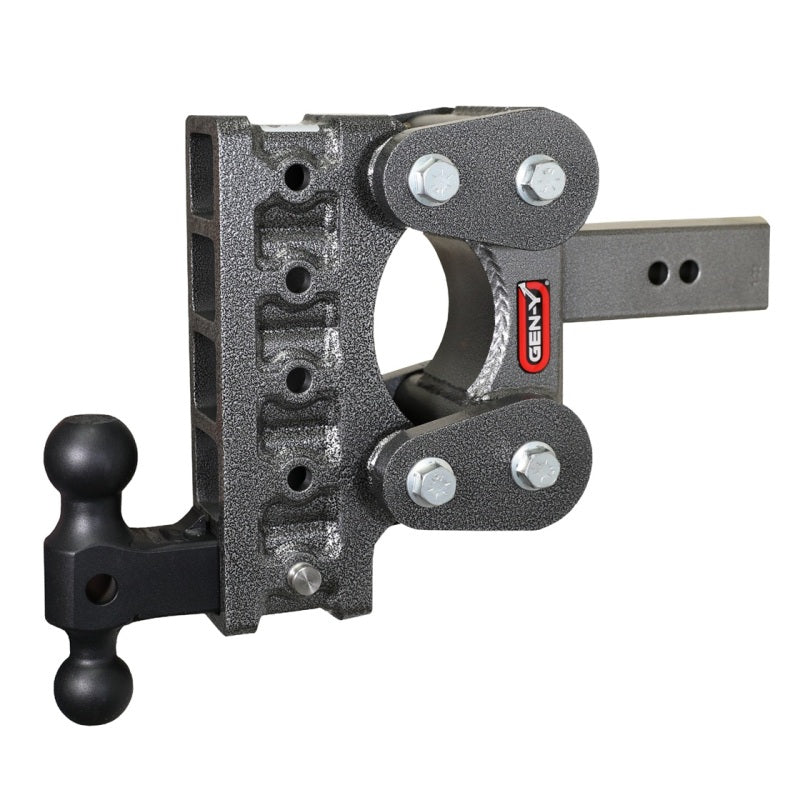 Gen-Y The Boss Torsion-Flex 2.5in Shank 7.5in Drop 1700lb TW 16K Hitch w/GH-051 Dual-Ball