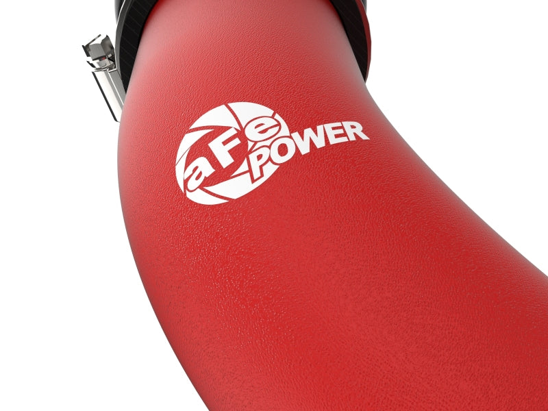 aFe BladeRunner 2-1 2 IN Aluminum Hot Charge Pipe Red for 22-23 Subaru WRX - view 4