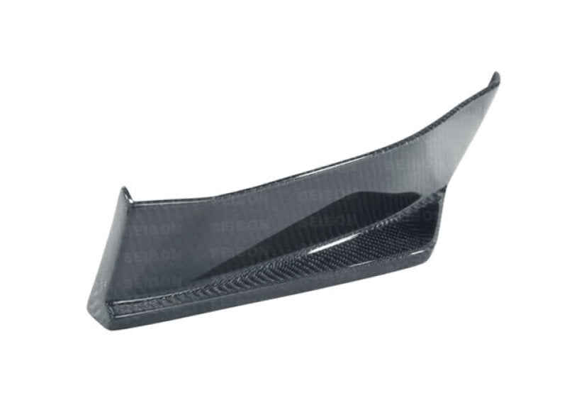 Seibon BRZ FRS KC Style Carbon FIber Rear Lip - view 3