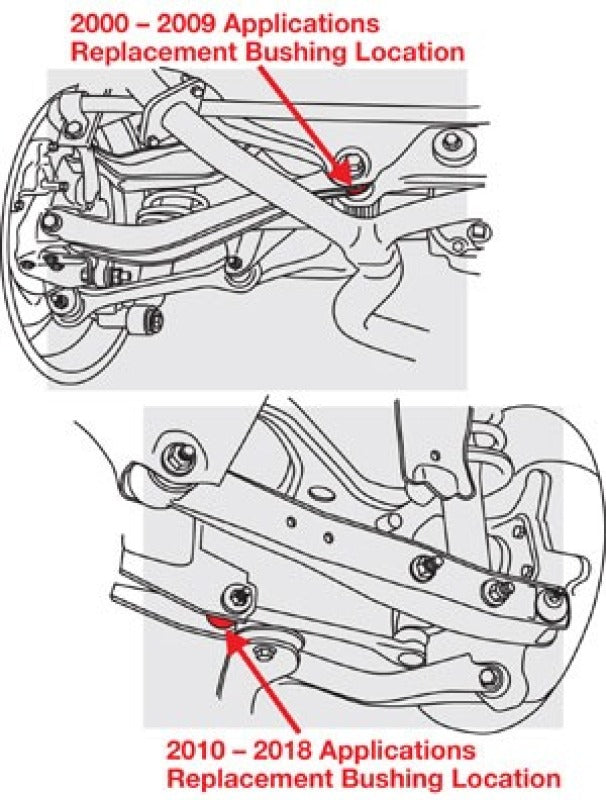 SPC Performance Outback Rear LCA Replacement Bushing - view 5