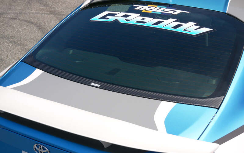 GReddy FRS 86 BRZ Rear Window Spoiler Aero Kit - view 4