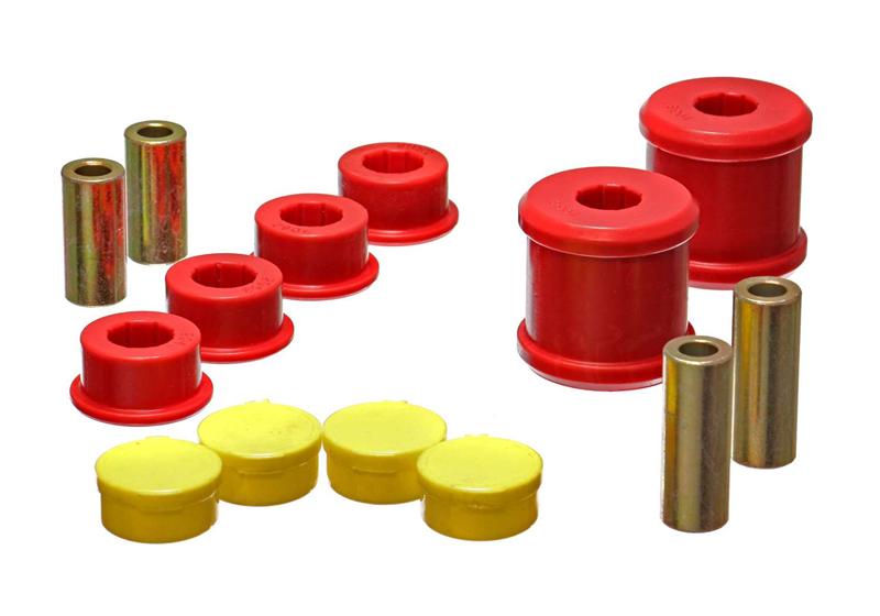 Energy Suspension Red Rear Trailing Arm Bushing Set for 02-06 Subaru WRX/Impreza - view 3