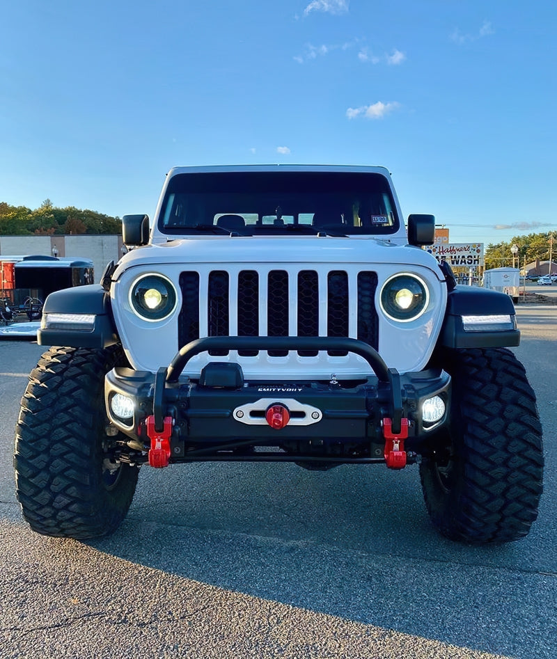 Oracle Oculus Bi-LED Projector Headlights for Jeep JL/Gladiator JT - Matte Black - 5500K