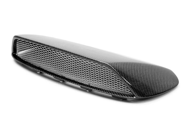 Seibon CWIII-Style CF Hood Scoop - Only Fits OEM Hood for 08-10 Subaru WRX/STI/Impreza - view 4