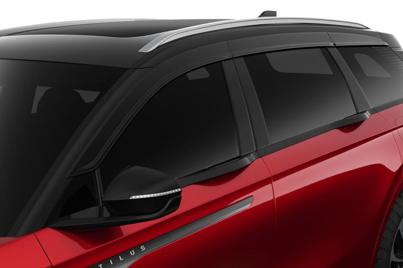 Husky Liners OB Sport Hatchback Ventvisor Low Profile - Smoke for 08-11 Subaru WRX/STI/Impreza - view 2