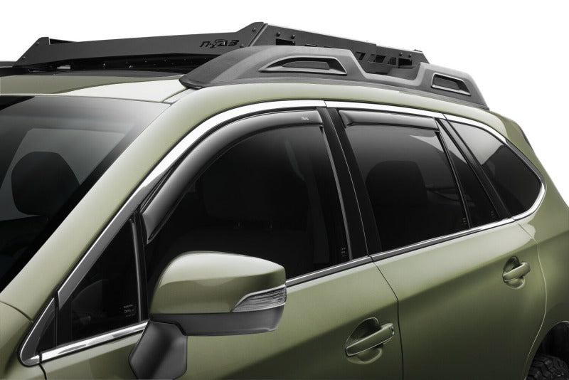 AVS Ascent Ventvisor Front Rear Window Deflectors 4pc - Smoke