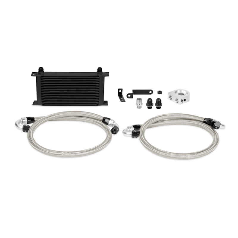 Mishimoto Oil Cooler Kit - Black for 08-14 Subaru WRX/STI - view 2
