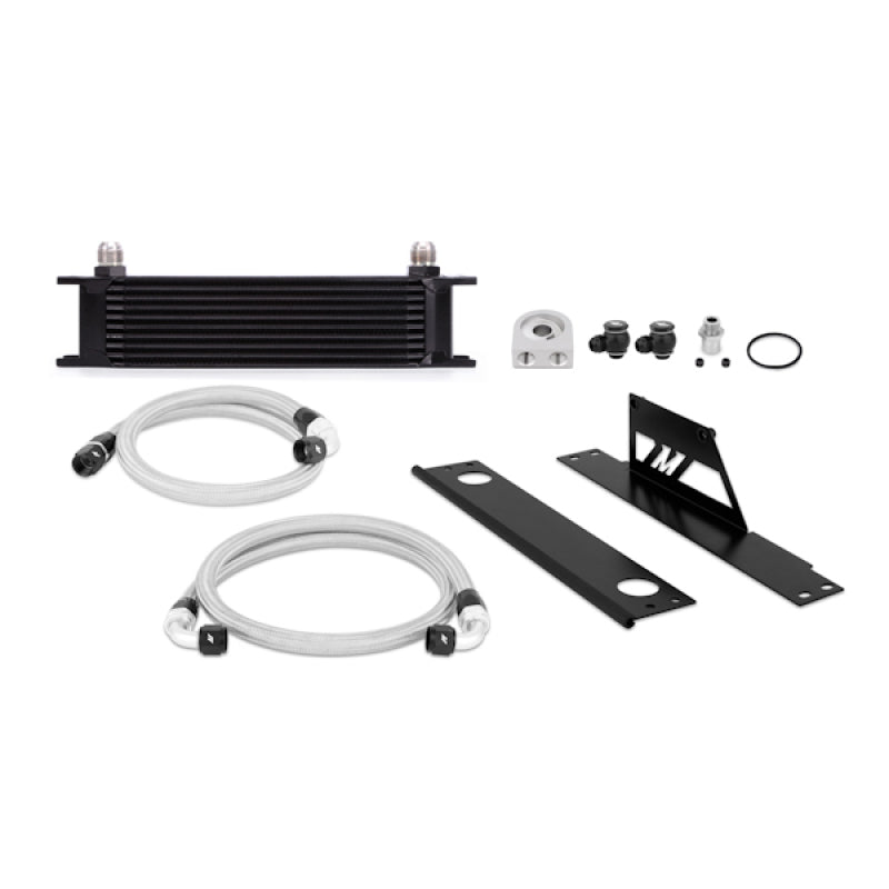 Mishimoto Oil Cooler Kit - Black for 01-05 Subaru WRX/STI - view 2