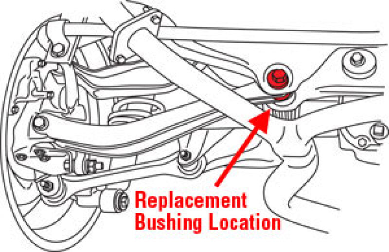 SPC Performance Outback Rear Toe Cam Bushing Kit - view 4