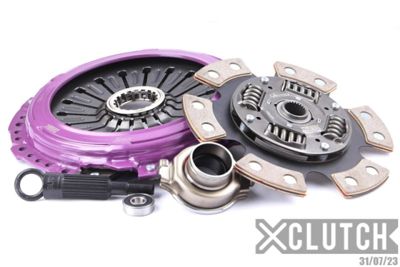 XCLUTCH Base Stage 2R Extra HD Sprung Ceramic Clutch Kit for 15-21 Subaru WRX/STI