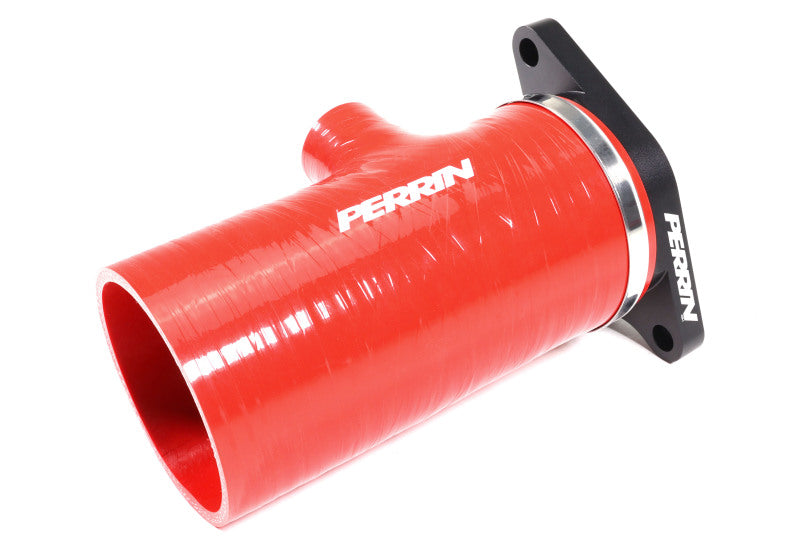 Perrin Performance PERRIN Short Type Turbo Inlet Hose - Red for 22-26 Subaru WRX - view 3