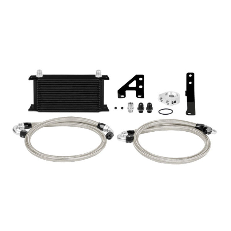 Mishimoto 15 Thermostatic Oil Cooler Kit - Black for Subaru STI - view 3