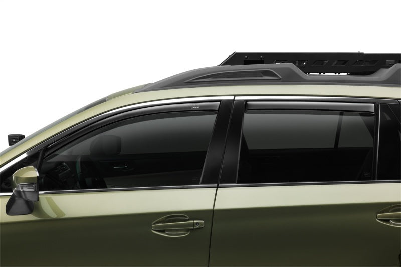 AVS Ascent Ventvisor Front Rear Window Deflectors 4pc - Smoke - view 3