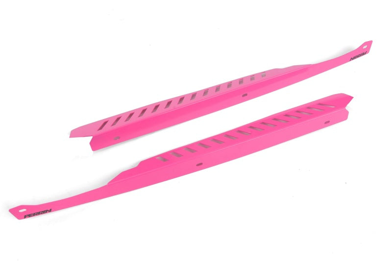 Perrin Performance PERRIN Fender Shroud Set - Hyper Pink for 08-14 Subaru WRX/STI/Impreza - view 3