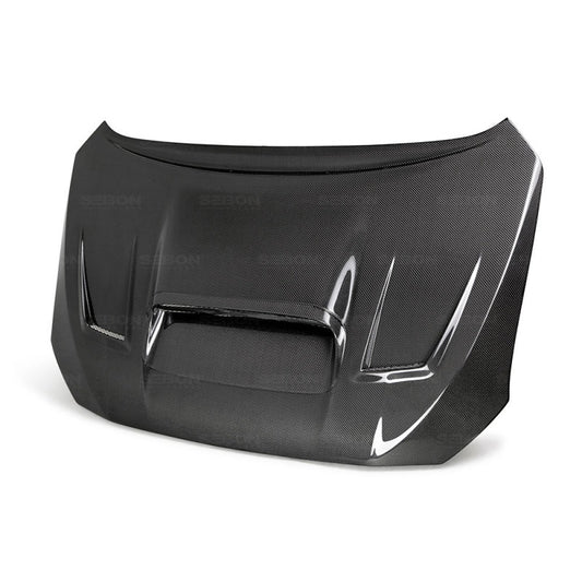 Seibon 15+ VS-Style Carbon Fiber Hood for Subaru WRX/STI