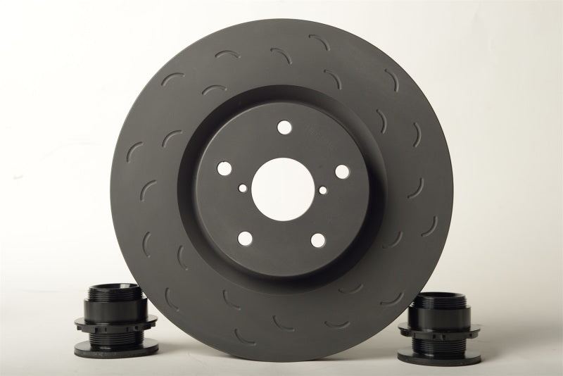 Hawk Performance Hawk Talon Multiple Applications Slotted-Only Vented 11.4 in Rear Brake Rotor Set - view 4