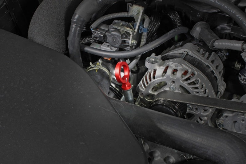 Perrin Performance PERRIN BRZ FR-S 86 GR86 Dipstick Handle Loop Style - Red for 15-26 Subaru WRX - view 5