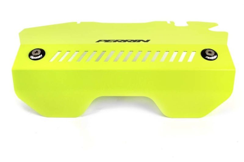 Perrin Performance PERRIN Engine Cover Kit - Neon Yellow for 15-21 Subaru WRX - view 5
