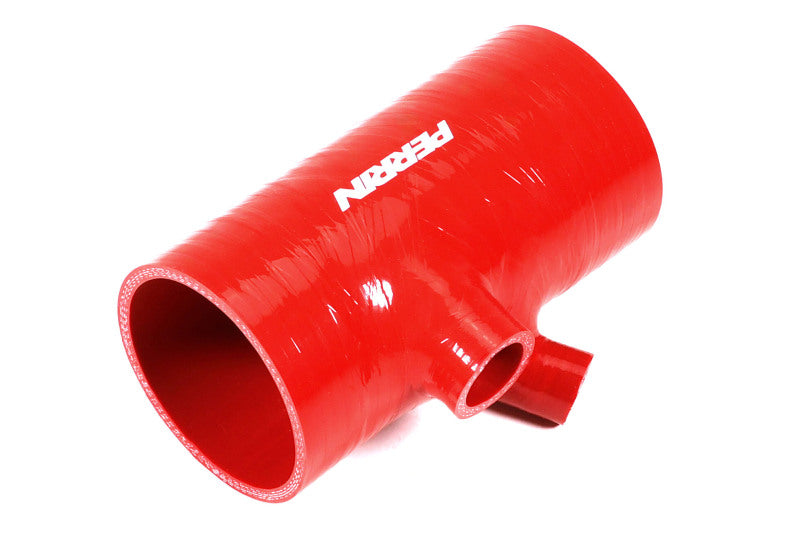 Perrin Performance PERRIN Short Type Turbo Inlet Hose - Red for 22-26 Subaru WRX - view 2