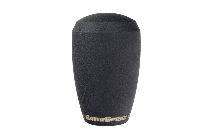 GrimmSpeed Shift Knob Stainless Steel - 5 Speed and 6 Speed Manual Transmission - Black