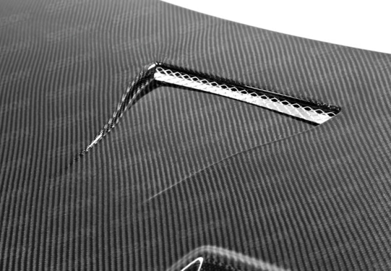 Seibon BRZ FRS VT Style Carbon Fiber Hood - view 3