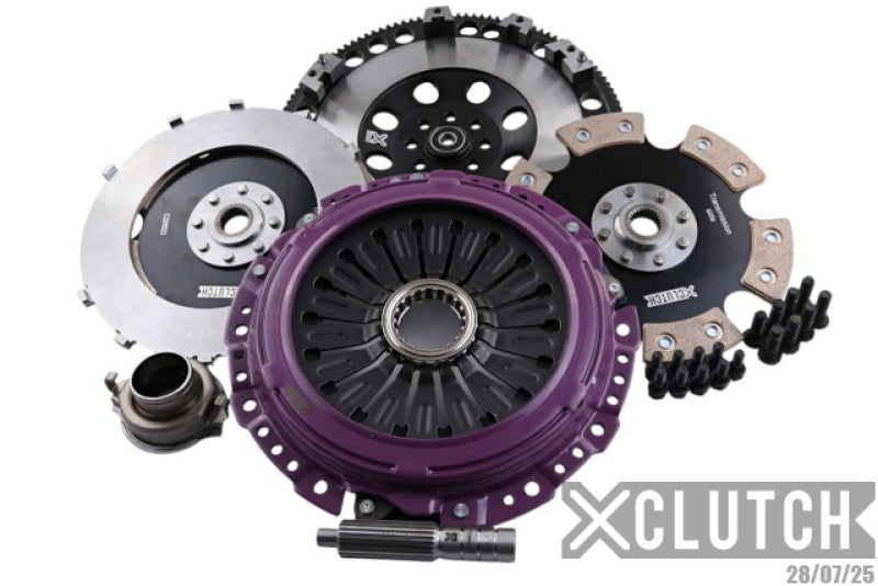 XCLUTCH Base 9in Twin Solid Ceramic Clutch Kit for 15-21 Subaru WRX/STI