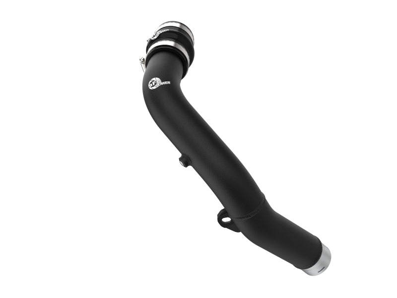aFe BladeRunner 2-1 2 IN Aluminum Hot Charge Pipe Black for 22-23 Subaru WRX