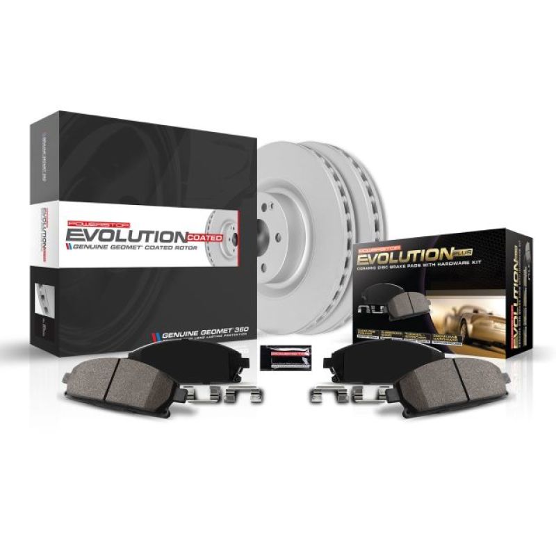 PowerStop Power Stop Saab 9-2X Rear Z17 Evolution Geomet Coated Brake Kit - view 2