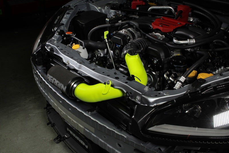 Perrin Performance PERRIN BRZ Toyota GR86 Cold Air Intake - Neon Yellow - view 8