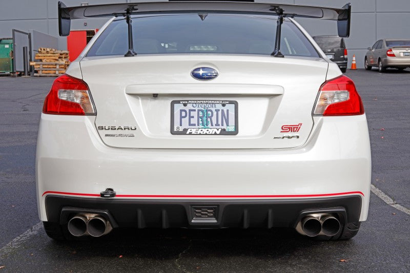 Perrin Performance PERRIN Crosstrek Tow Hook Kit - Black for 15-21 Subaru WRX/STI