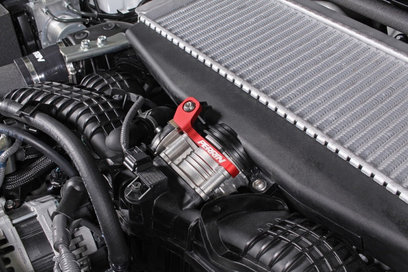 Perrin Performance PERRIN Ascent Outback Turbo TMIC Bracket - Red for 22-26 Subaru WRX - view 4