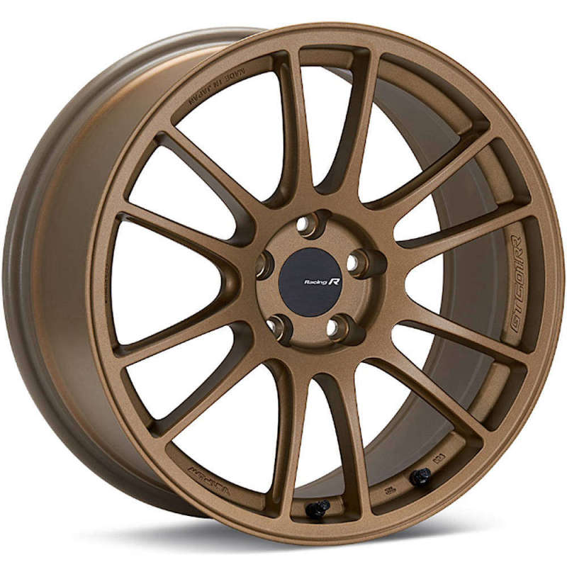 Enkei GTC01RR 18x9.5 5x114.3 35mm Offset Titanium Gold Wheel *Will not fit * *Special Order* for Subaru STI