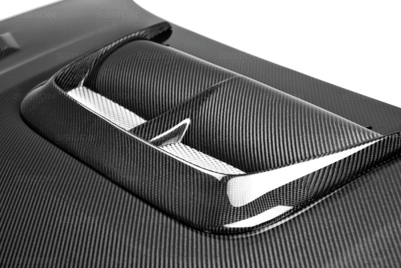 Seibon CW Carbon Fiber Hood for 04-05 Subaru WRX/STI - view 3