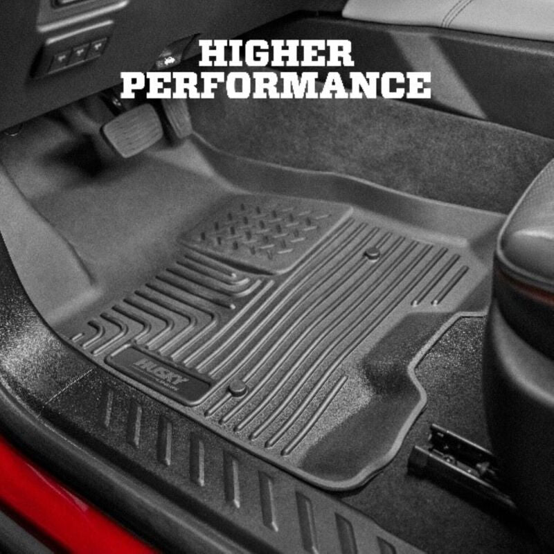 Husky Liners WeatherBeater Combo Front 2nd Row Black Floor Liners for 12-14 Subaru WRX/STI/Impreza - view 9
