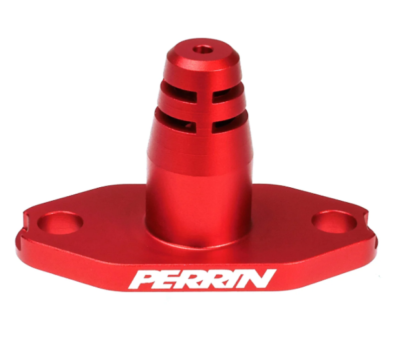 Perrin Performance PERRIN Ascent OBXT XT Low Profile Intake Return Nozzle - Red for 22-26 Subaru WRX