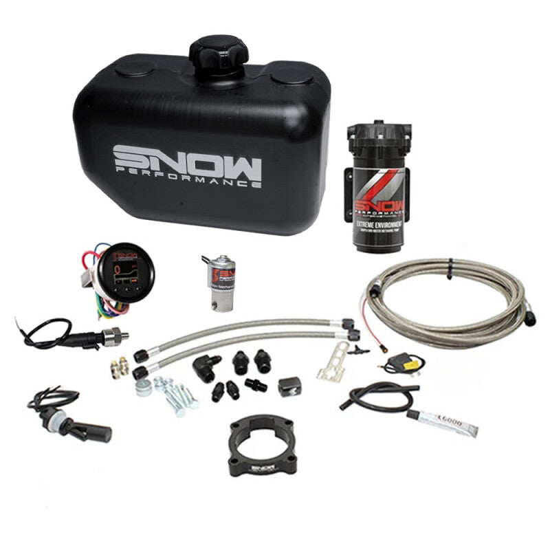 Snow Performance Stg 2 Boost Cooler Water Injection Kit with SS Brd Line 4AN Fittings for 05-14 Subaru STI - view 7