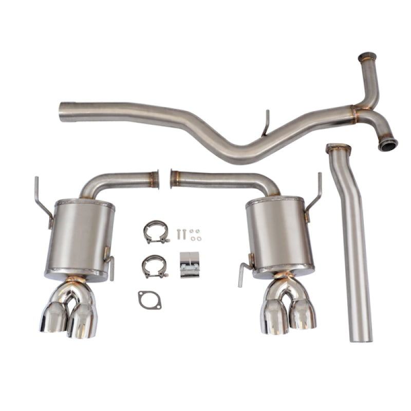 Mishimoto 3in Stainless Steel Cat-Back Exhaust for 2015 Subaru WRX - view 2