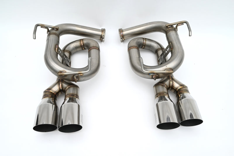 Invidia 22+ Twin Loop 3.5in. Single Layer Stainless Steel Tip Axle-Back Exhaust for Subaru WRX - view 3