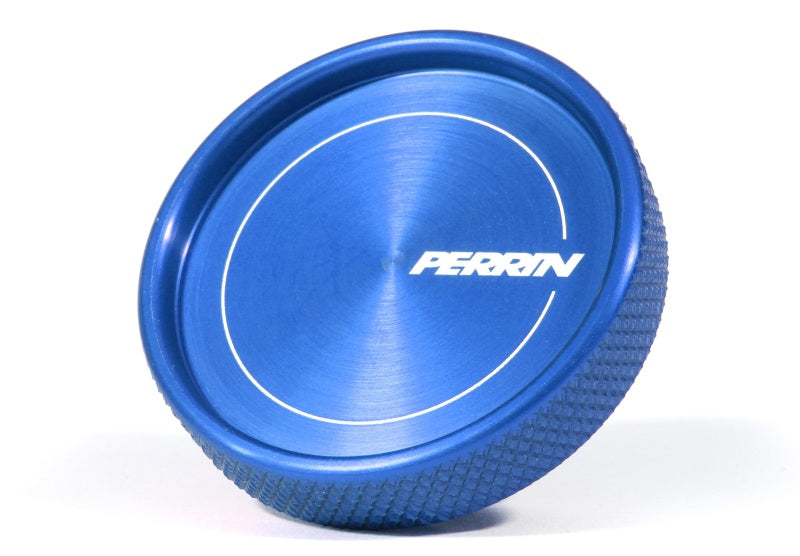 Perrin Performance PERRIN Crosstrek BRZ FR-S GR86 GR86 Oil Fill Cap - Blue for 02-26 Subaru WRX/STI/Impreza